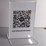 Acrylic Table Talkers