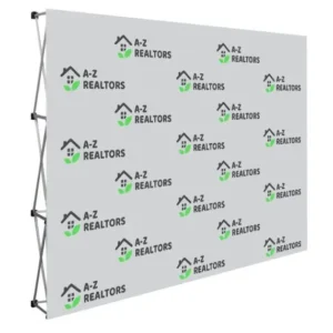 Collapsible press wall banner Kenya
