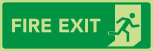 FIRE EXIT Signage