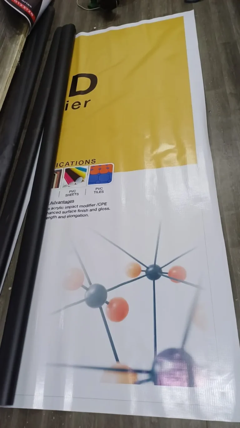 Printed PVC banner for branding