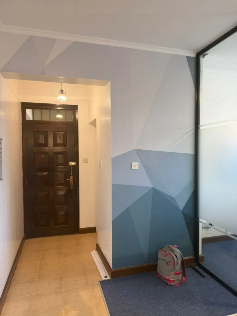 custom wallpaper design installed for our client Kasimbazi and Co. Advocates in Nairobi