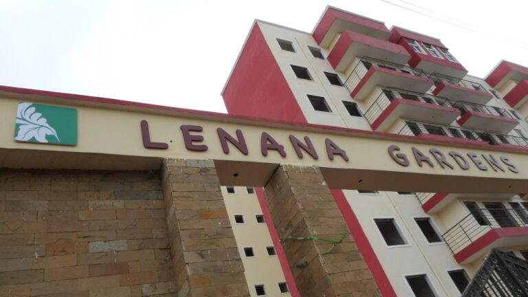 PVC Celluca 3D sign at Lenana Gardens by Flexrad