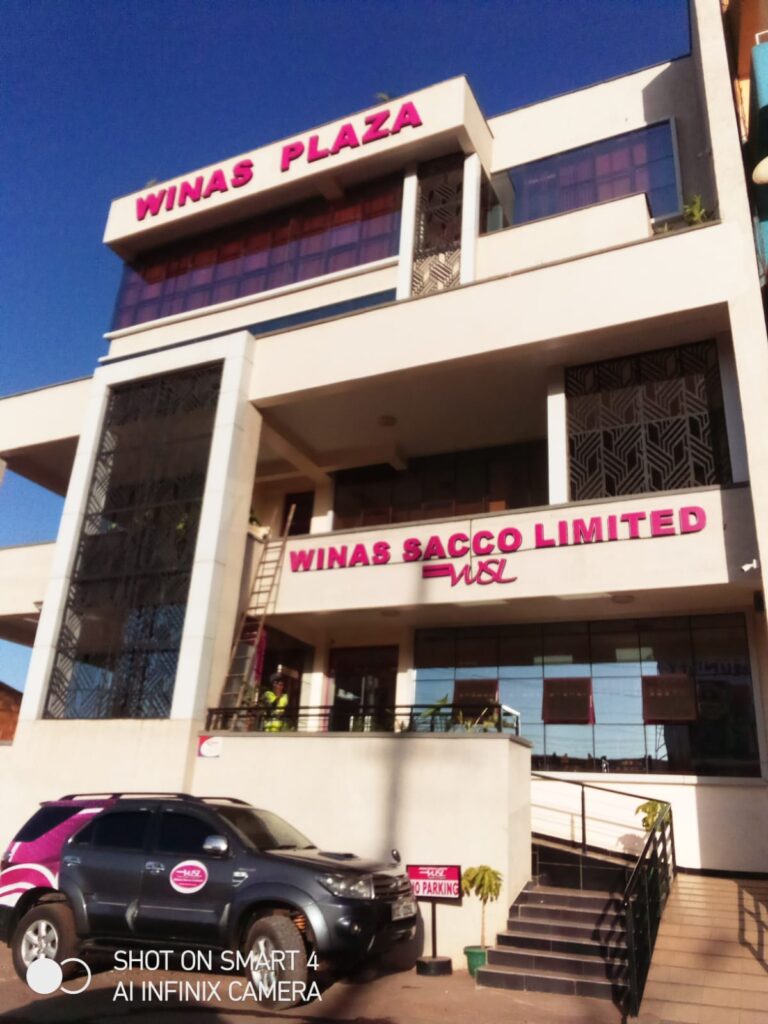 3D signage for WINAS DT SACCO in Embu